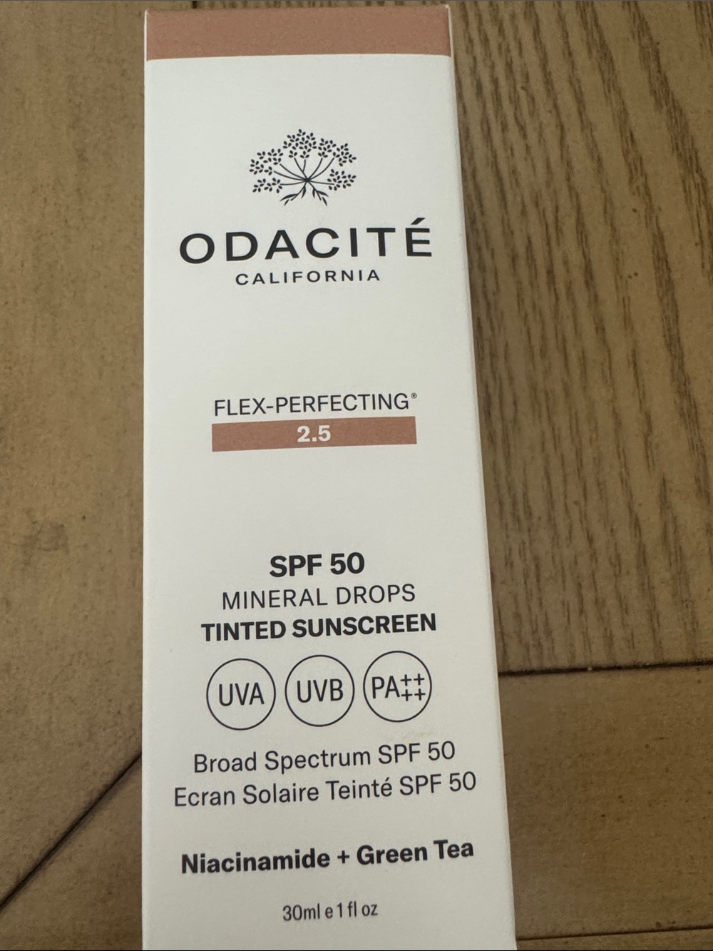 Odacite Flex-Perfecting 2.5 SPF 50 Tinted Mineral Drops - 30ml (Tan)